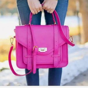 Rachel Parcell Gigi New York Pink Satchel
